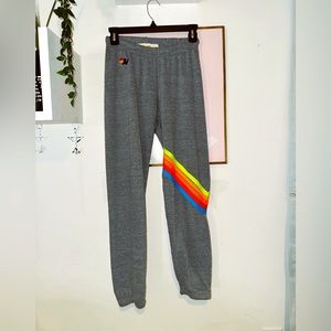 HEATHER GREY AVIATOR NATION SWEATPANTS
